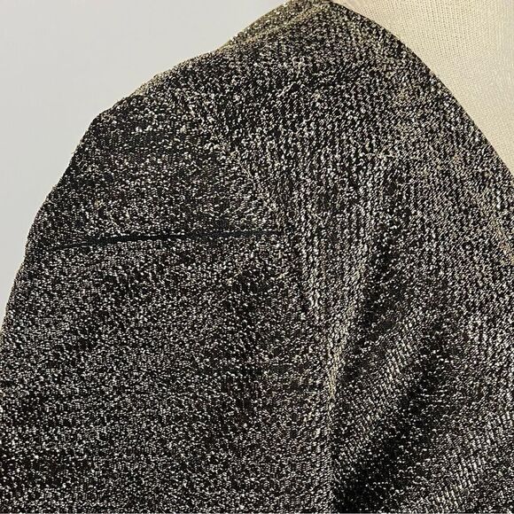 MANI VINTAGE Glamorous Black & Gold Blazer Jacket Set size 40/6 (145) - Picture 16 of 16